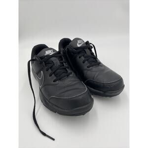 Nike Durasport 4 Golf Shoes Mens Sz 8.5 844550-001 Black/metallic Silver Black